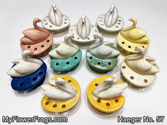 My Haeger Flower Frog Collection