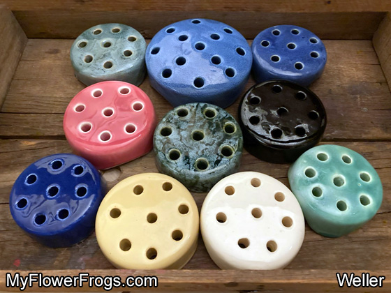 My Weller Flower Frog Collection